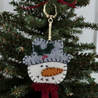 Snowman Key Chain Ornament
