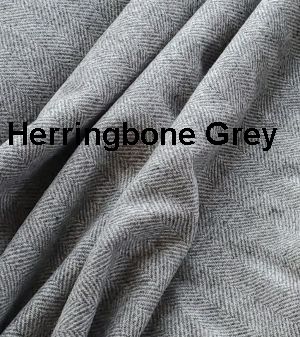 Grey Herringbone 1 Yard (US only) CLEARANCE SALE!!